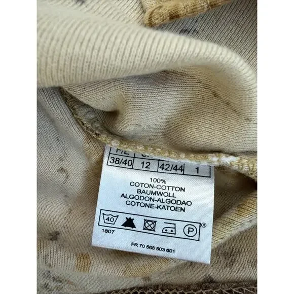 Y2K European Kaiais Sleeveless top With Patchwork Details And Tiger Print Size S - Picture 7 of 7